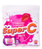 SUPER C 10 MINI ROLLS STRAWBERRY 150G