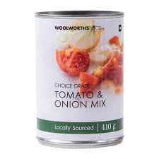 WOOLWORTHS TOMATO & ONION MIX 400G