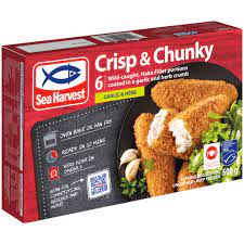 SEAHARVEST FISH CRISP&CHUNK GARLC&PARSL 500G CS