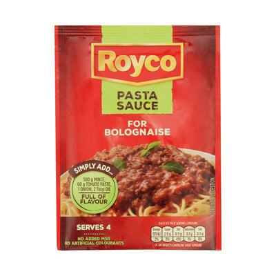 ROYCO PASTA SAUCE FOR BOLOGNAISE 37G