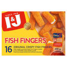 I&J FISH FINGERS ORIGINAL 400G CS