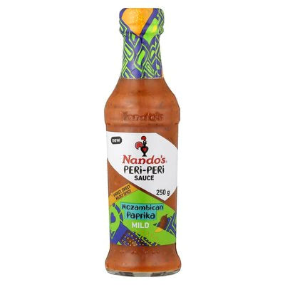 NANDOS PERI PERI SAUCE MOZAMBICAN PAPRIKA MLD 250G