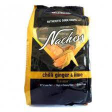 MEXICANCORN NACHOS CHILLI GINGER AND LIME 250G