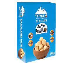 MALAWI'S THYOLO MACADAMIA NUTS BBQ 450G