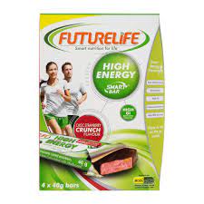 FUTURELIFE H/ENERGY CHOC STRAWBERRY/CRNCH 4X40G