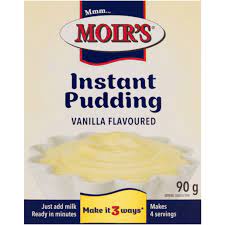 MOIRS VANILLA FLAVOUR INSTANT PUDDING 90G