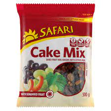 SAFARI DRIED CAKE MIX 500G