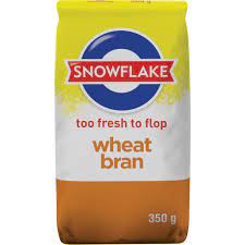 SNOWFLAKE WHEAT BRAN FLOUR 350G