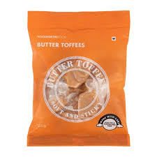 WOOLWORTHS BUTTER TOFFEES 125G