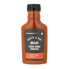 WOOLWORTHS BASTE & DIP BRAAI PERI PERI PREGO 320ML