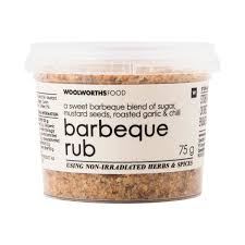 WOOLWORTHS BARBERQUE RUB 75G