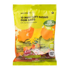 WOOLWORTHS 10 MINI SOFT EATING GUMS 10X30G