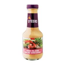 STEERS 1000 ISLAND DRESSING SQUEEZY 375ML