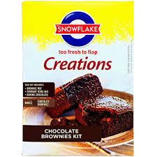 SNOWFLAKE CREATIONS CHOCOLATE BROWNIES