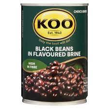 KOO BLACK BEANS IN BRINE 410G