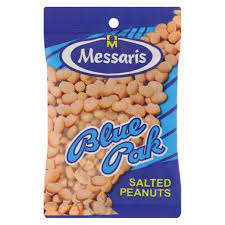MESSARIS BLUE PAK SALTED PEANUTS 150G