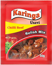 KARINGA USAVI MIX CHILLI BEEF FLAV 50G