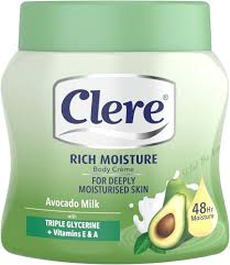 CLERE HAND & BODY CREAM AVOCADO MILK 300ML