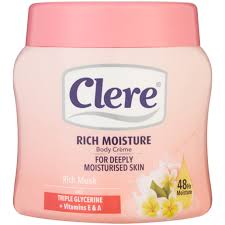 CLERE BODY CREAM RICH MUSK 300ML