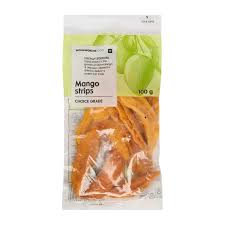 WOOLWORTHS MANGO SLICES 200G