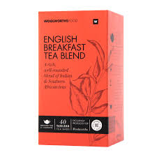 WOOLWORTHS ENGLISH BREAKFAST TEA 250G