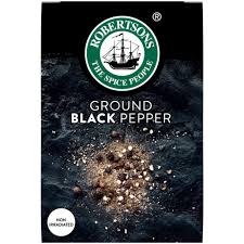 ROBERTSONS SPICE REFILL 50G BLACK PEPPER