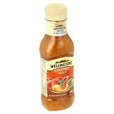 WELLINGTON CHUTNEY 450G PEACH