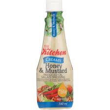 THE KITCHEN CREAMY HONEY & MUSTARD LITE SALAD DRES