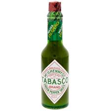 TABASCO GREEN PEPPER SAUCE 60ML