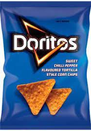 SIMBA DORITOS SWEET CHILLI  PEPPER CORN CHIPS 145G