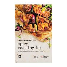 WOOLWORTHS SPICY ROASTING KIT 30G