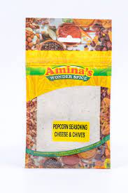 AMINA'S DRY POPCORN SEASONING CHEESE & CHIVES 100G