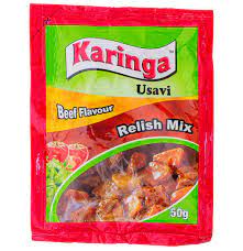 KARINGA USAVI BEEF FLAVOUR RELISH MIX 50G