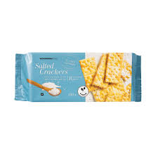 WOOLWORTHS SALTED CRACKERS 250G