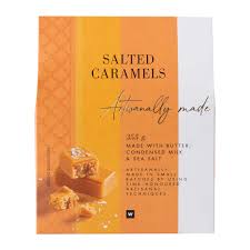 WOOLWORTHS SALTED CARAMEL WTH CNDESED MLK 355G