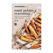 WOOLWORTHS ROASTED POTATO SEASONING 60G