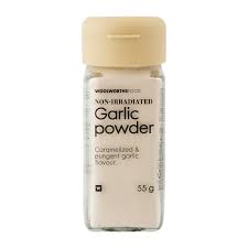 WOOLWORTHS NON IRRADIATED GARLIC POWDER 55G