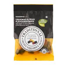 WOOLWORTHS LIQUORICE & FRUIT F/DOUS 125G