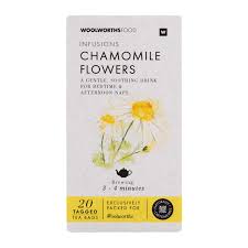 WOOLWORTHS HL CHAMOMILE  VAINILLA TEA 30G