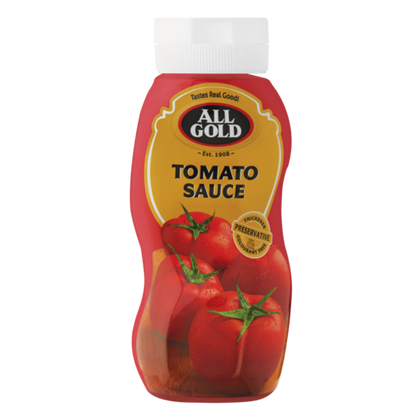 ALL GOLD TOMATO SAUCE SQUEEZE PET 500ML