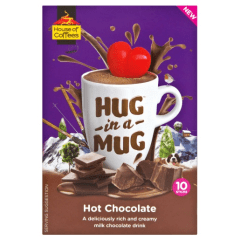 HUG IN A MUG HOT CHOCOLATE 200G PER BOX