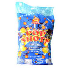 ABC POP SHOTS 50G SWEET CHILLI