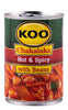 KOO CHAKALAKA HOT & SPICY BEANS 410G