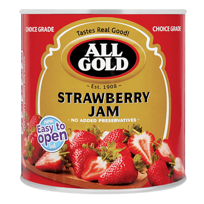 ALL GOLD JAM STRAWBERRY 900G