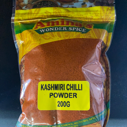 AMINA'S DRY KASHMIRI CHILLI POWDER 200G