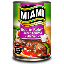 MIAMI BOERIE RELISH GARLIC 450G